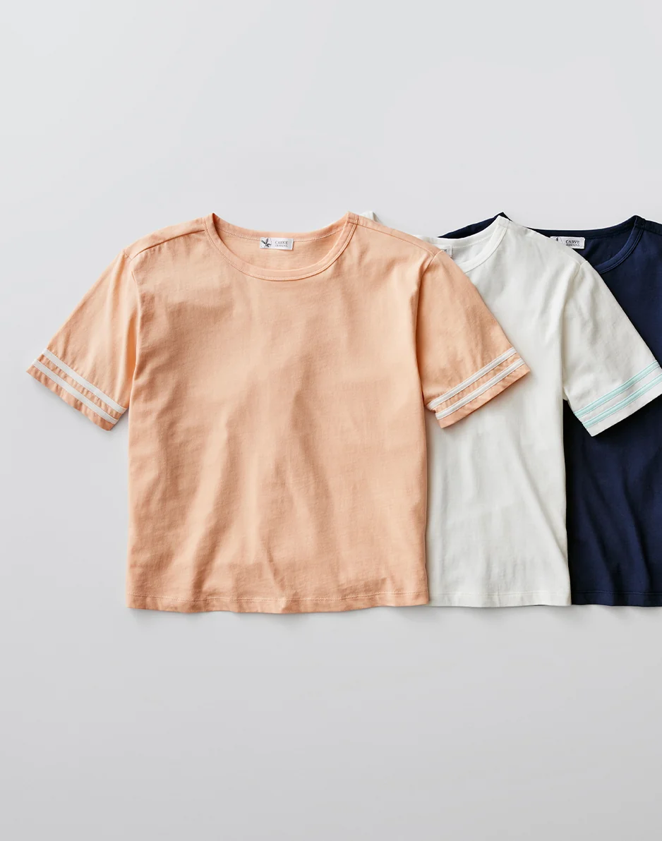 Ainslee Boxy Tee: Peach - FINAL SALE - Image 5
