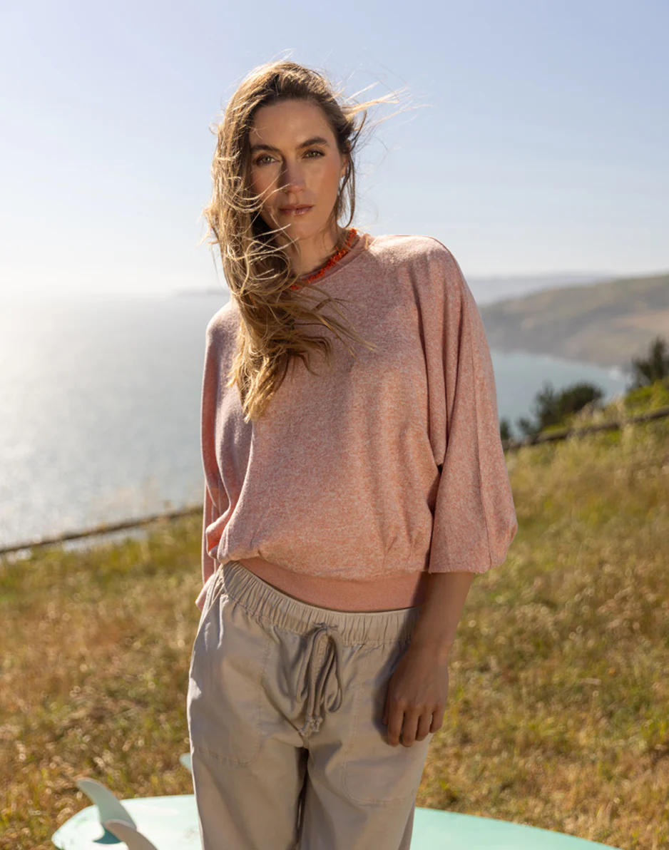 Anneke Supersoft Dolman: Lt. Henna Heather - FINAL SALE - Image 2