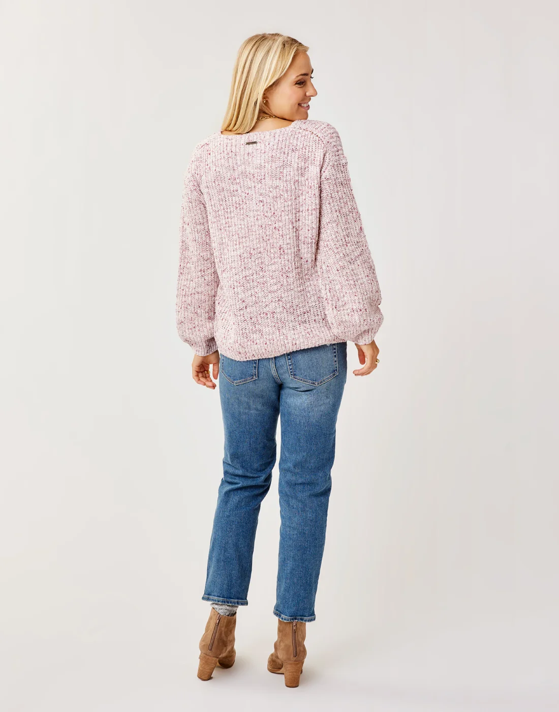 Ash Spacedye Sweater: Orchid Multi - Image 3