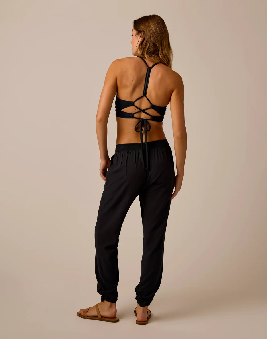 Avery Beach Pant: Black - Image 5