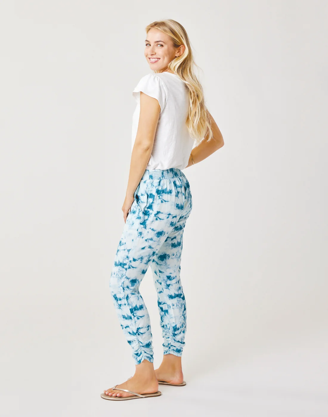 Avery Beach Pant: Hydro Tie Dye - FINAL SALE - Image 2