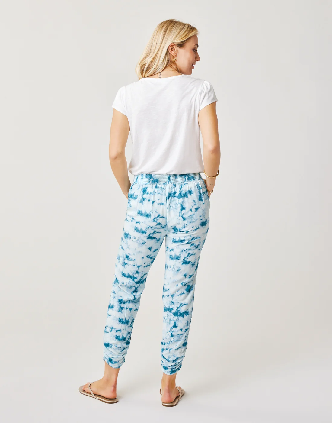 Avery Beach Pant: Hydro Tie Dye - FINAL SALE - Image 3