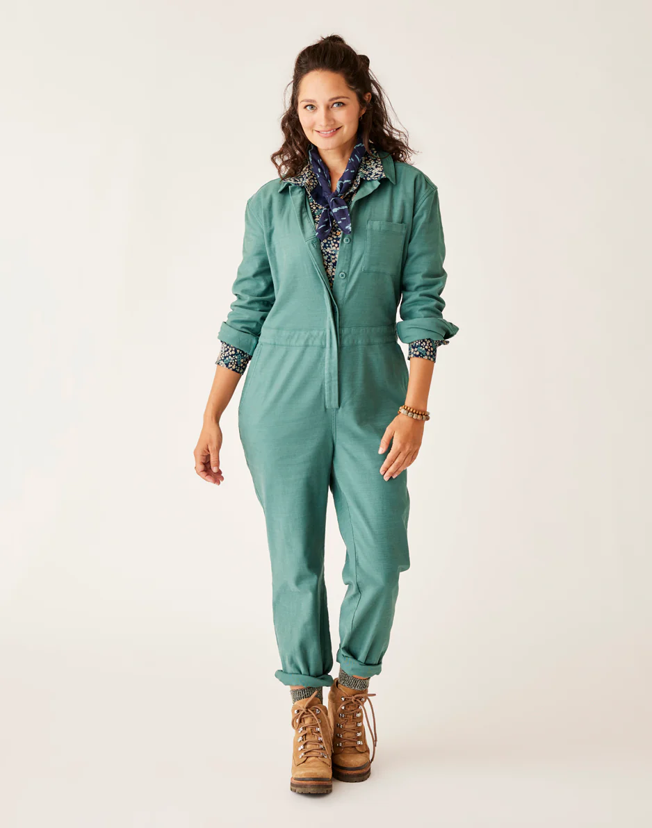 Bedford Jumpsuit: Forest - FINAL SALE - Image 3