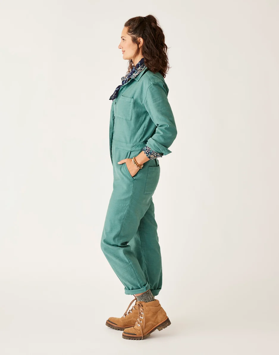 Bedford Jumpsuit: Forest - FINAL SALE - Image 4