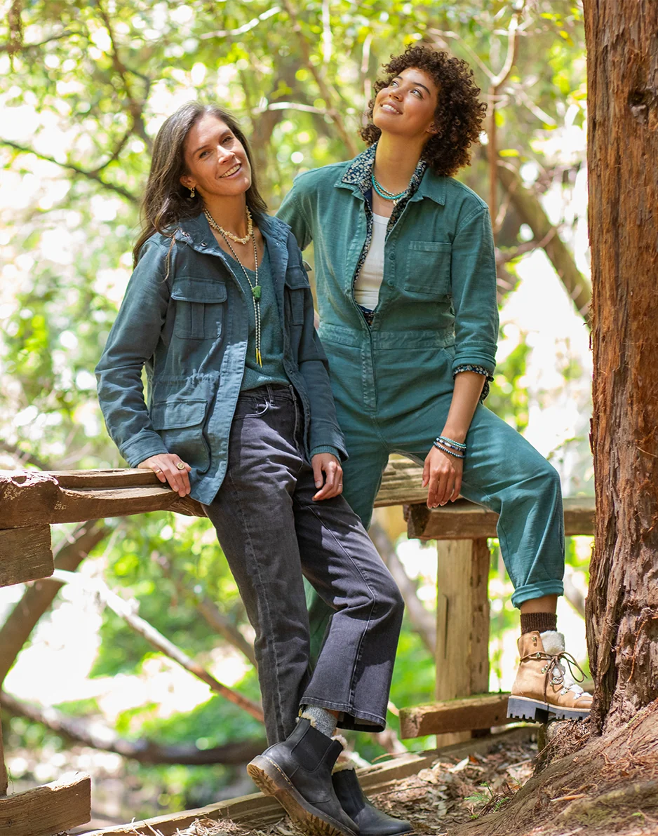 Bedford Jumpsuit: Forest - FINAL SALE - Image 6