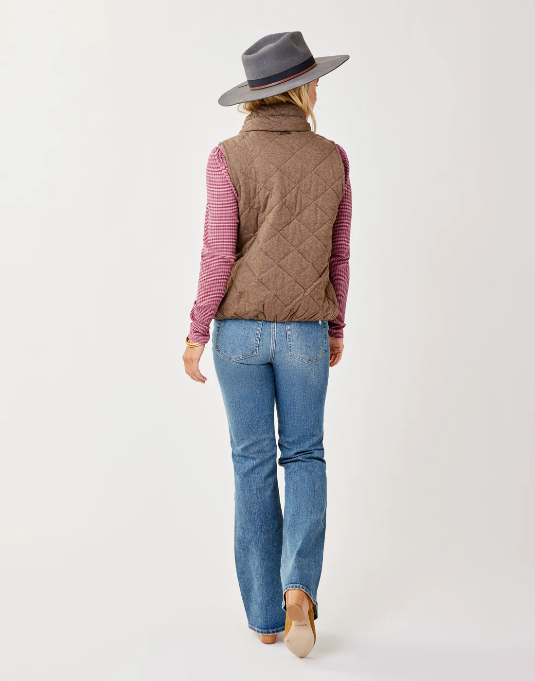 Betty Vest: Dark Brown - Image 4