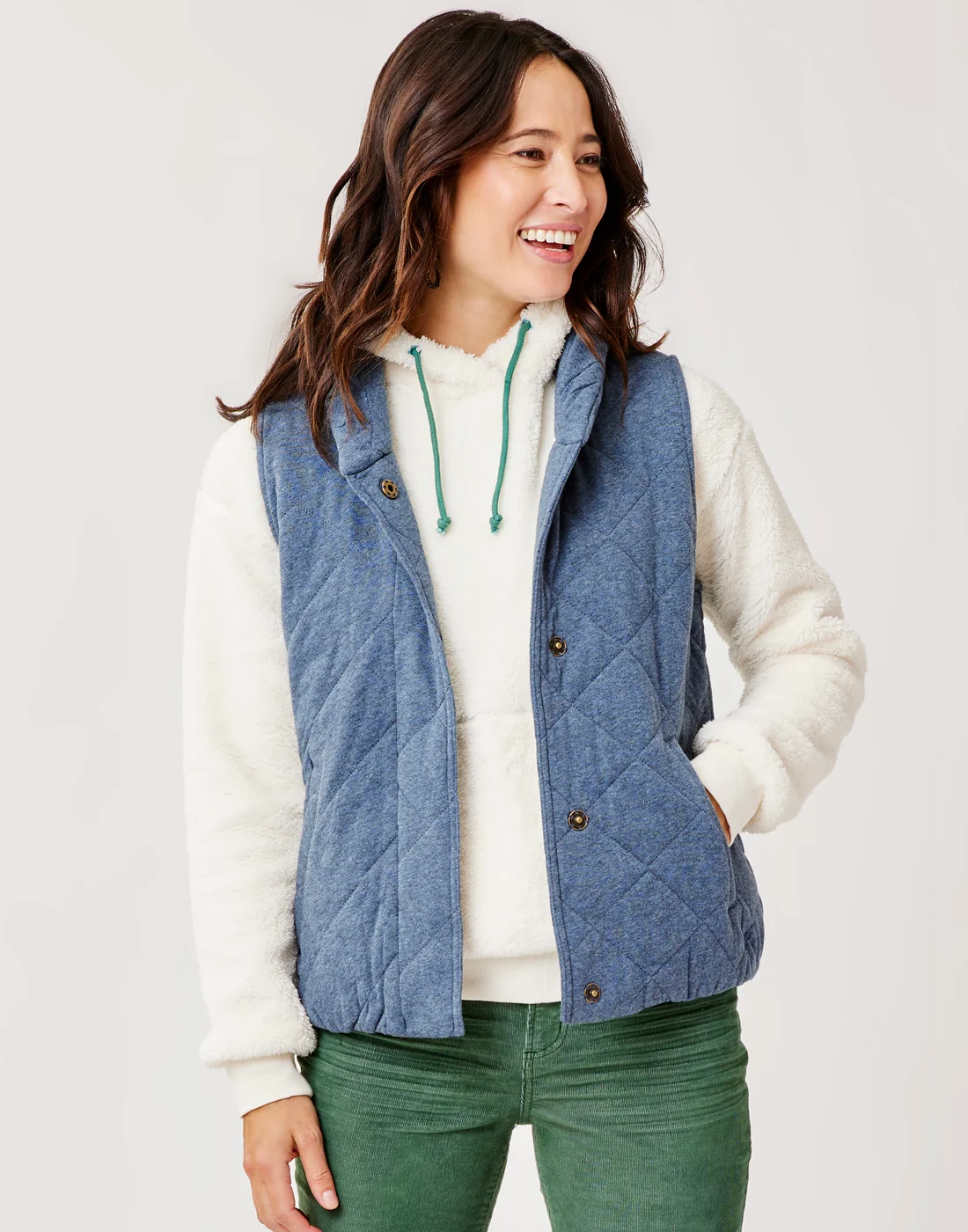 Betty Vest: Slate - FINAL SALE - Image 2