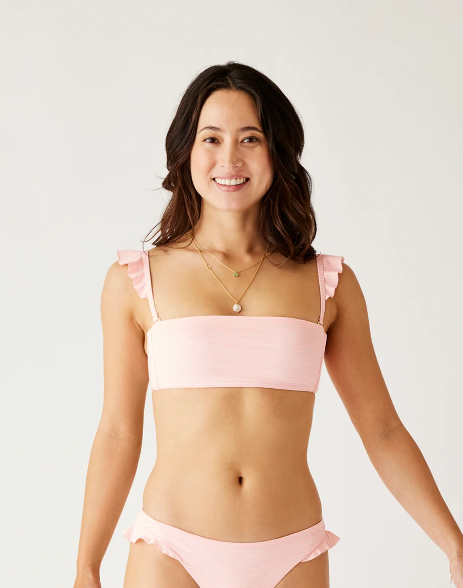 Bev Ruffle Top: Newport - FINAL SALE