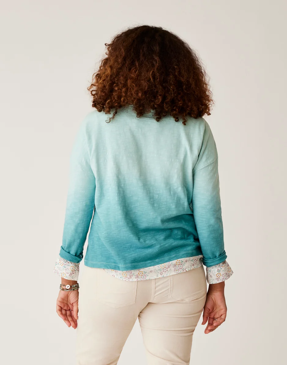 Bodie Funnel Neck: Wave Ombre - Image 5
