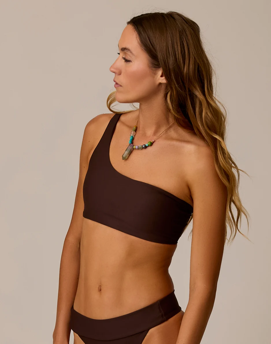 Bondi Compression Top: Coffee - Image 3