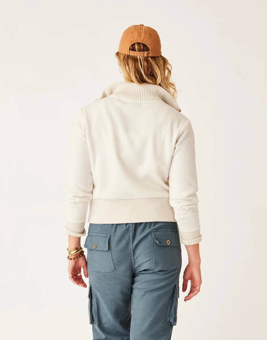 Briar Fleece Jacket: Birch - Image 3