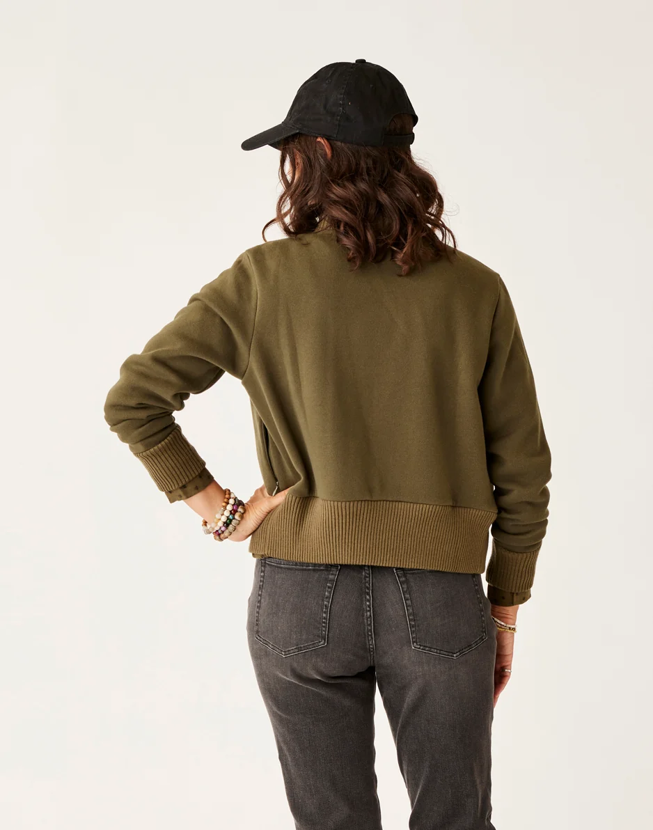 Briar Fleece Jacket: Fir - FINAL SALE - Image 4
