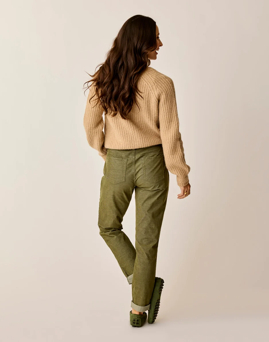 Carson Cord Hi Rise: Fir - Image 3