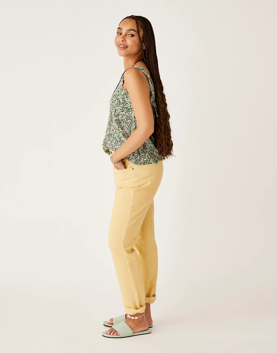 Carson Hi Rise Jean: Honey - Image 3