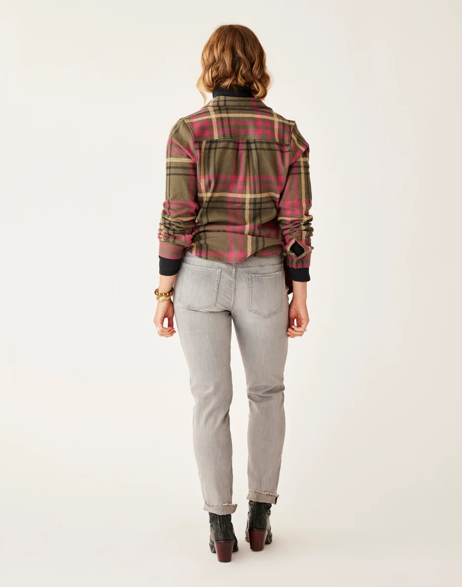 Carson Hi Rise Jean: Washed Grey - Image 4