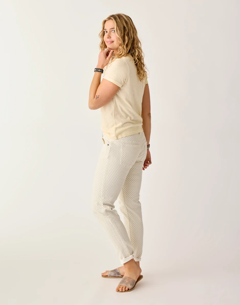 Carson Jean: Birch Check - FINAL SALE - Image 2