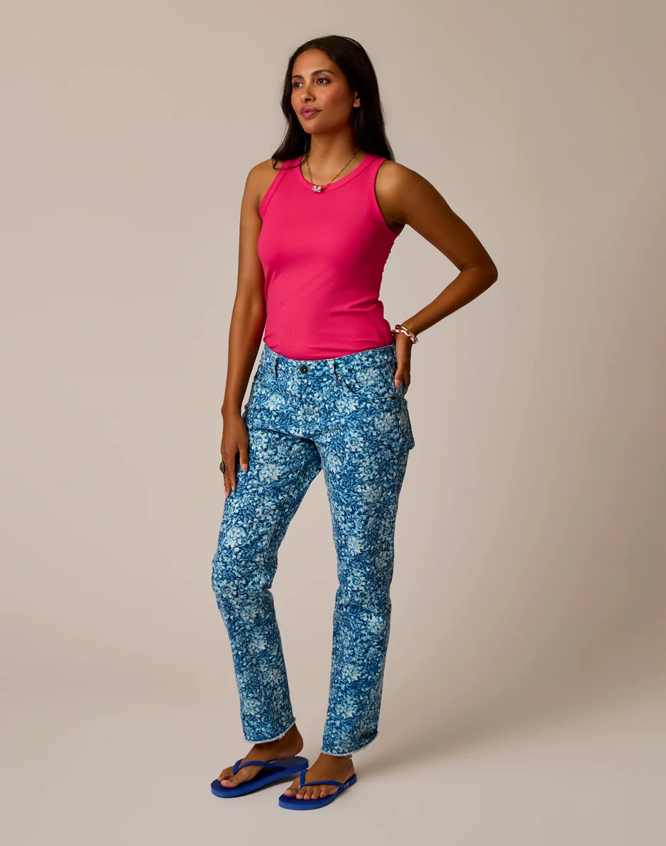 Carson Jean: Indigo Floral - Image 4