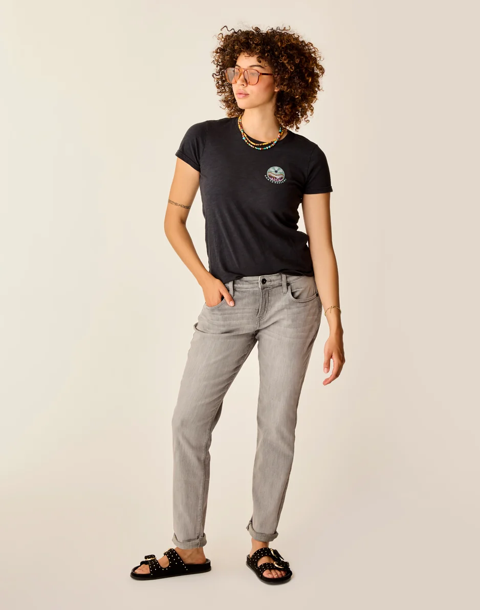 Cassidy Graphic Tee: Black Poster - Image 5