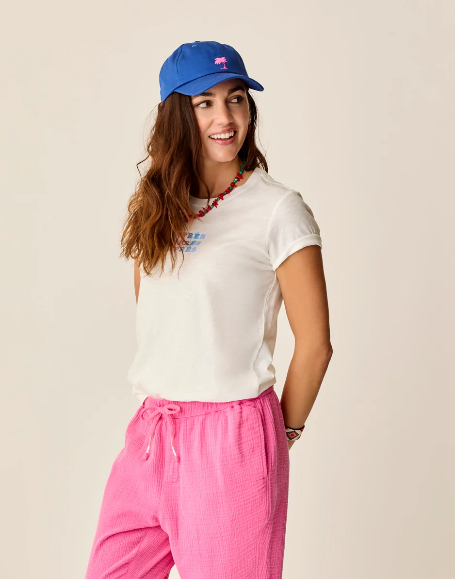 Cassidy Graphic Tee: Cloud Apres - FINAL SALE - Image 3