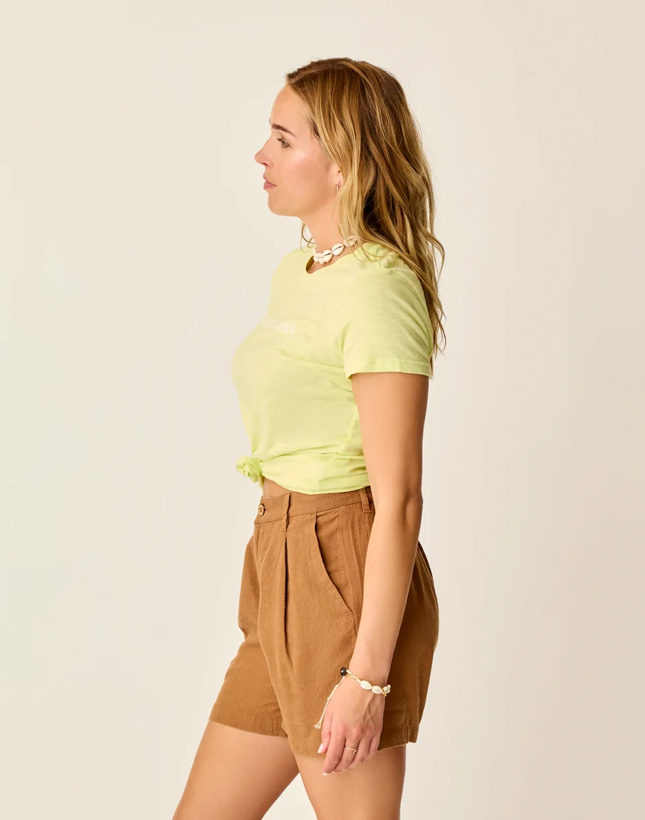 Cassidy Graphic Tee: Limeade Island - Image 2