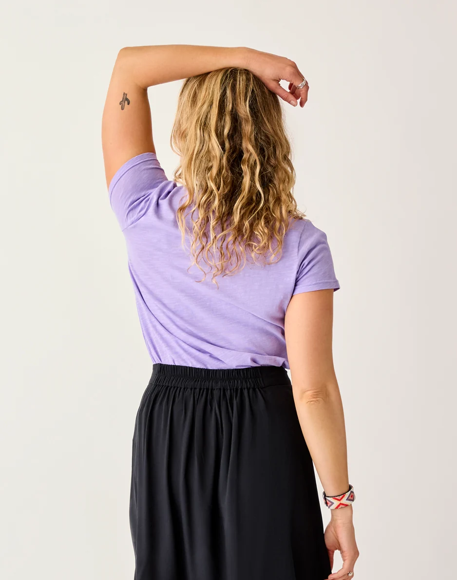 Cassidy Graphic Tee: Tulip Beach - FINAL SALE - Image 2