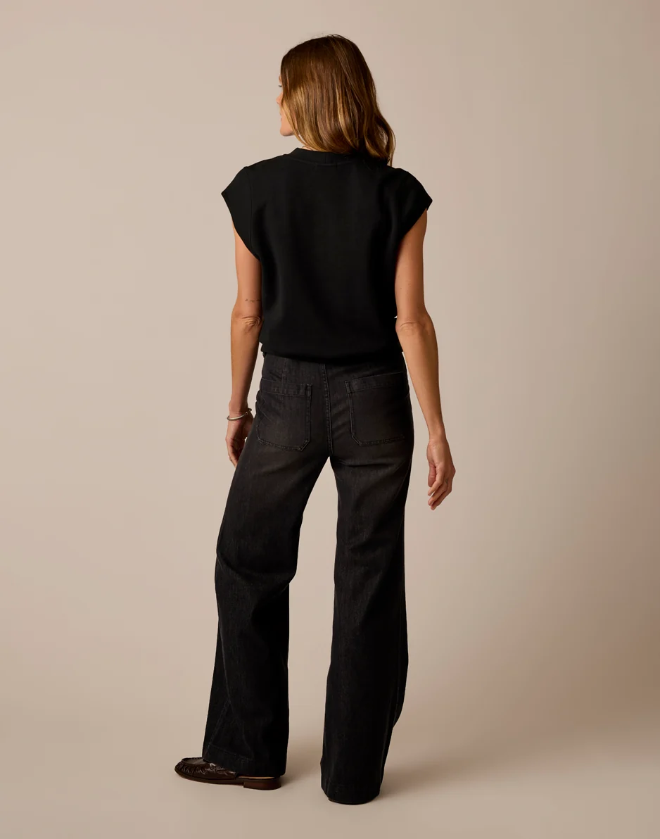 Cate Pullover: Black - Image 2