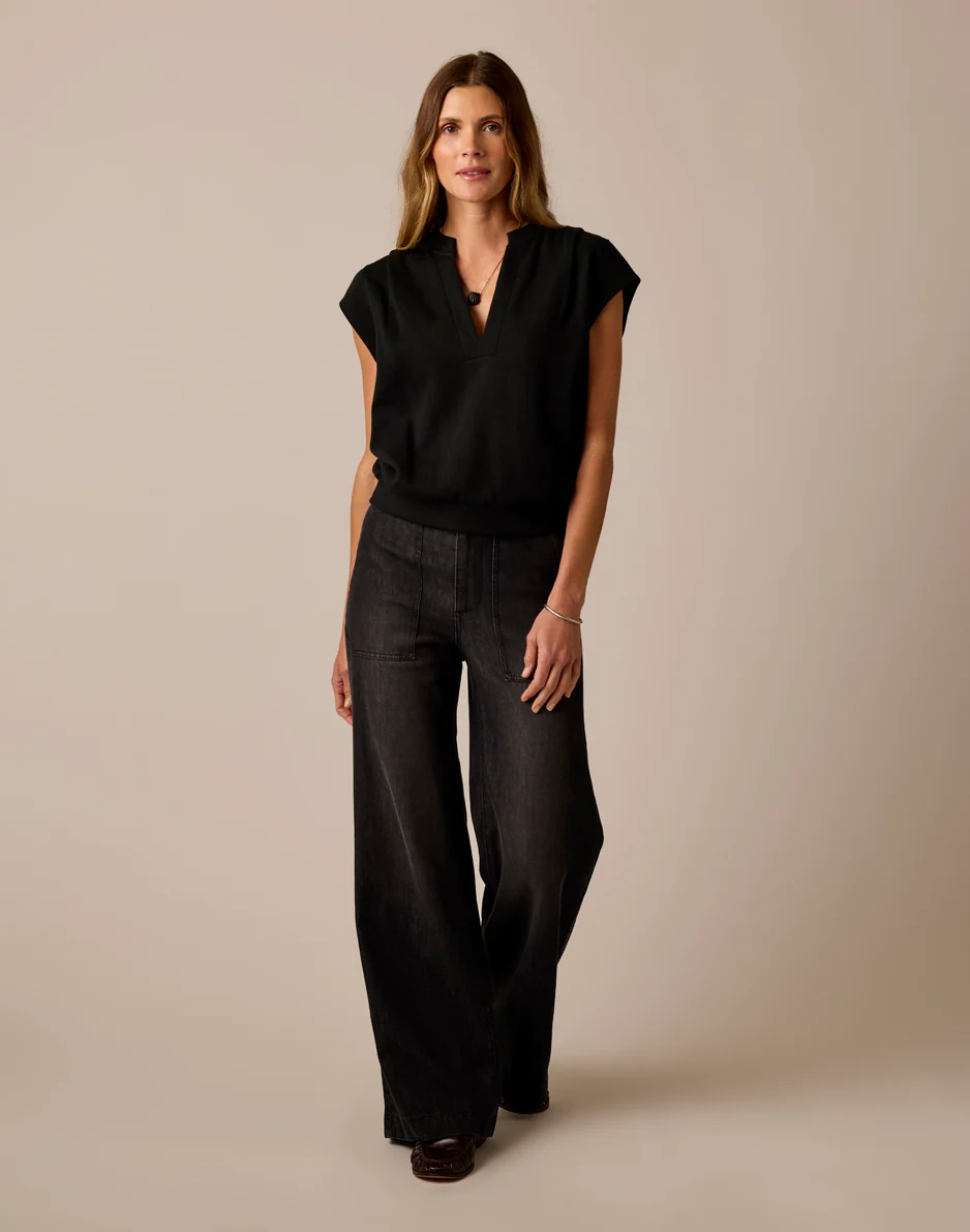 Cate Pullover: Black - Image 5