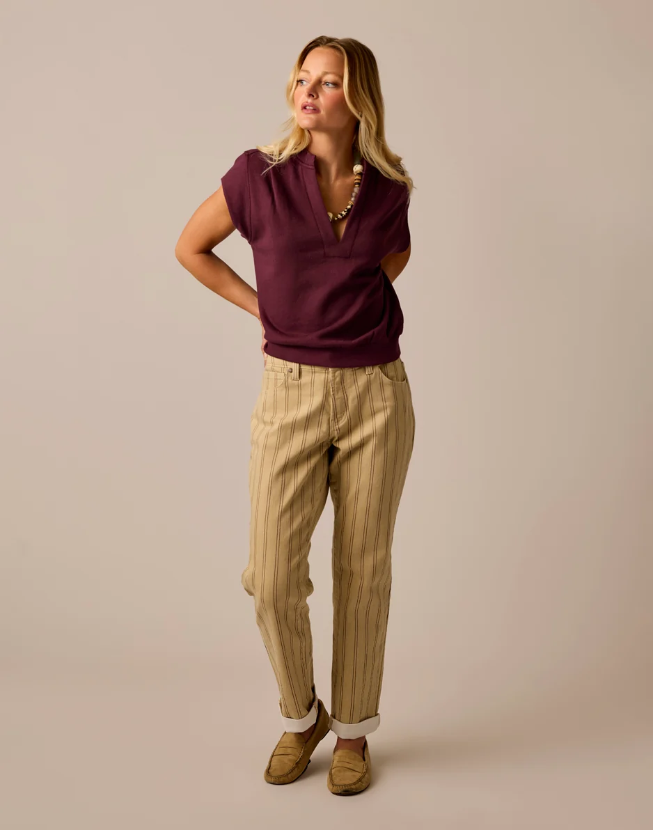 Cate Pullover: Sangria - Image 4