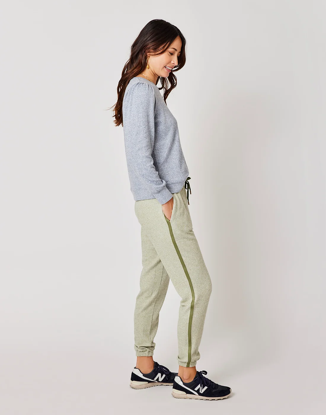 Chelsea Jogger: Olive Heather - FINAL SALE - Image 2