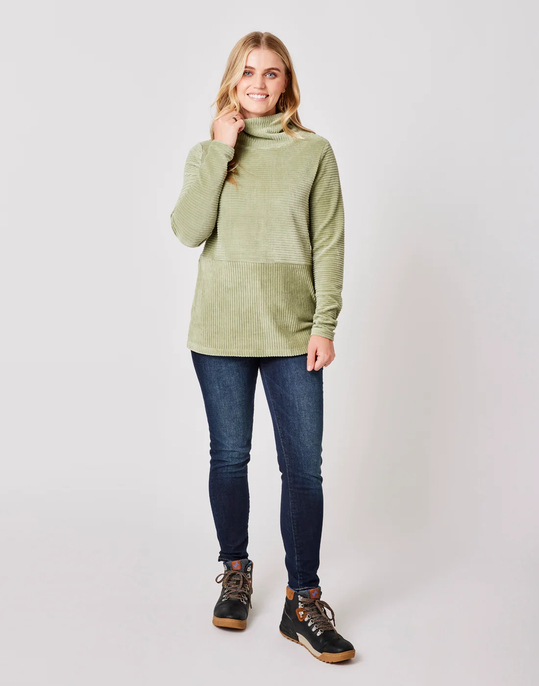 Collette Tunic: Olive - FINAL SALE - Image 4