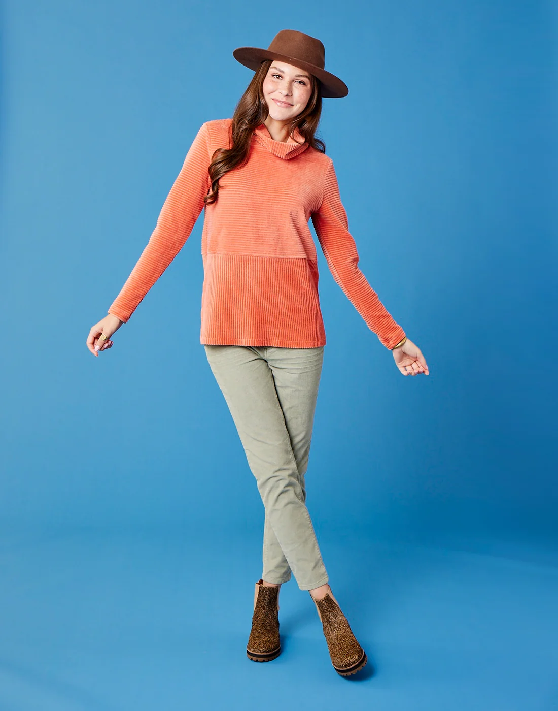 Collette Tunic: Terracotta - FINAL SALE - Image 2