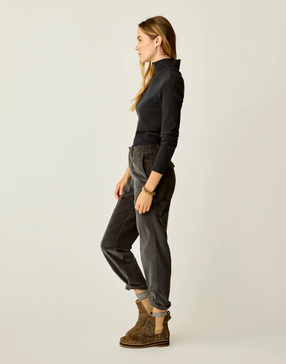 Corey Butter Pant: Washed Black - Image 3
