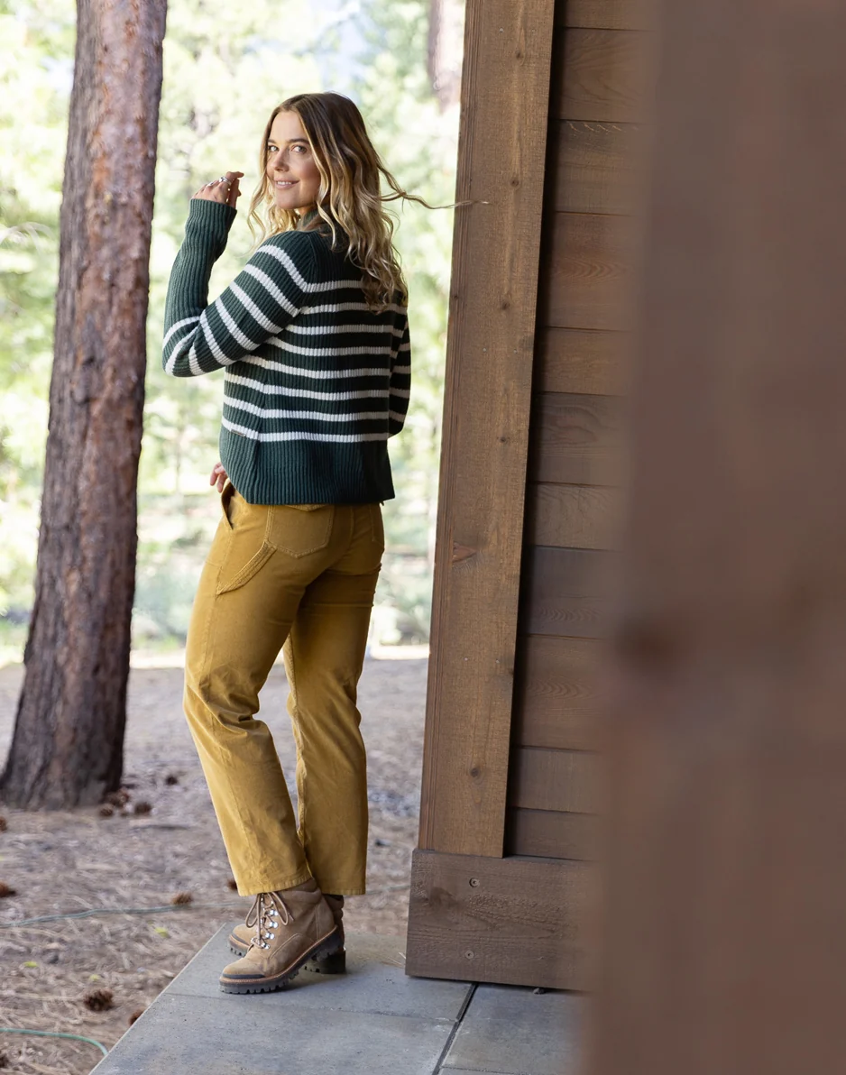 Corey Butter Pant: Wood - FINAL SALE - Image 2