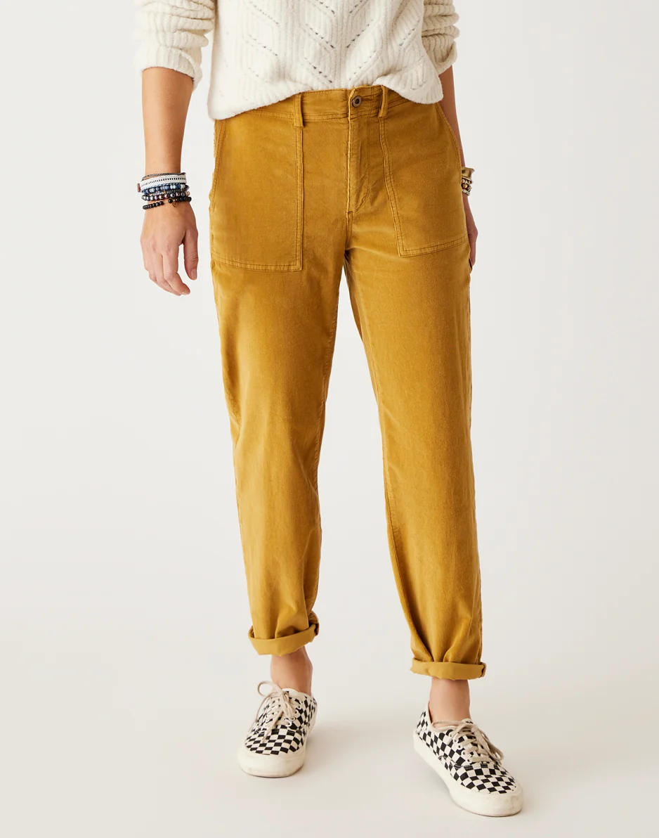 Corey Butter Pant: Wood - FINAL SALE - Image 3