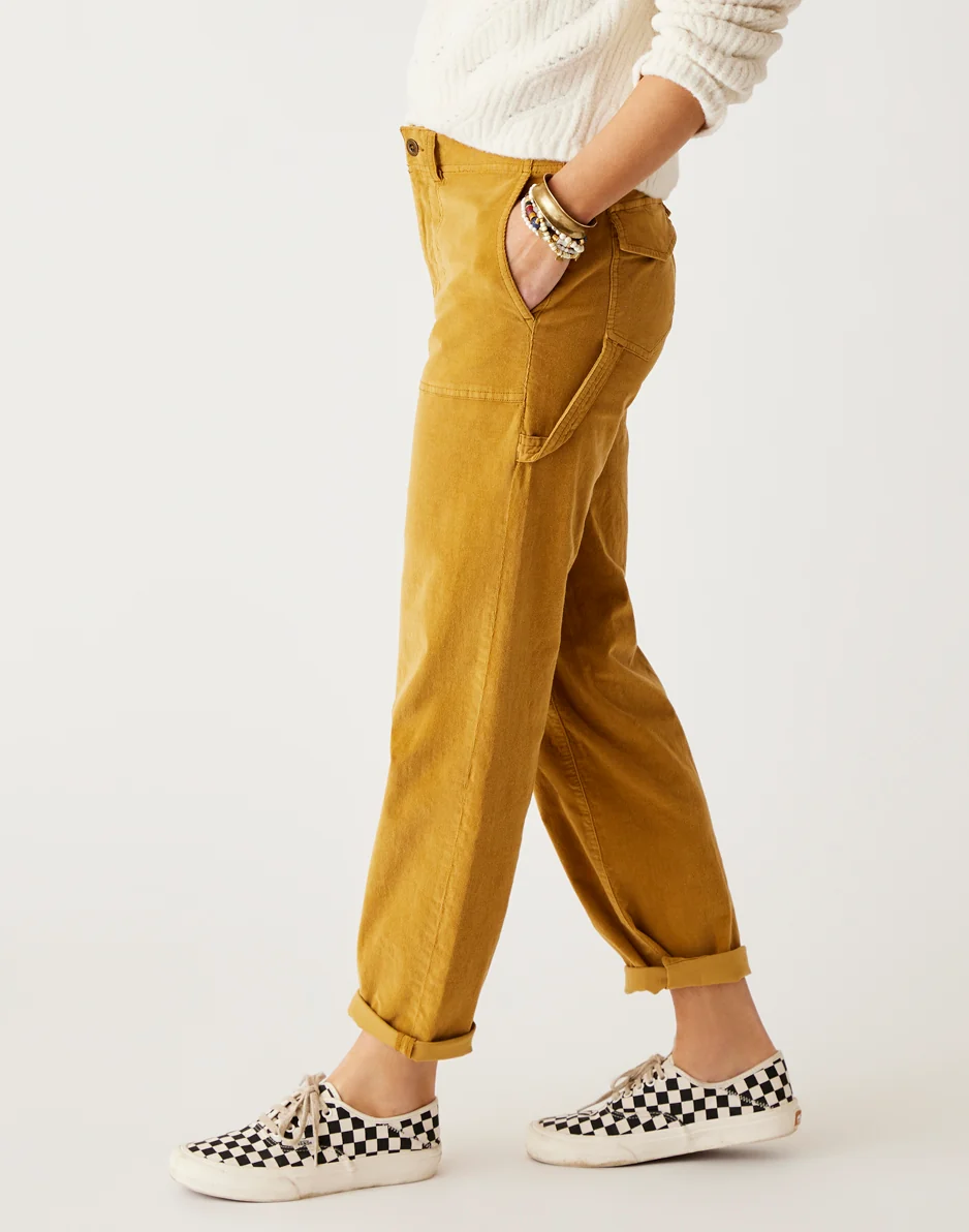 Corey Butter Pant: Wood - FINAL SALE - Image 4