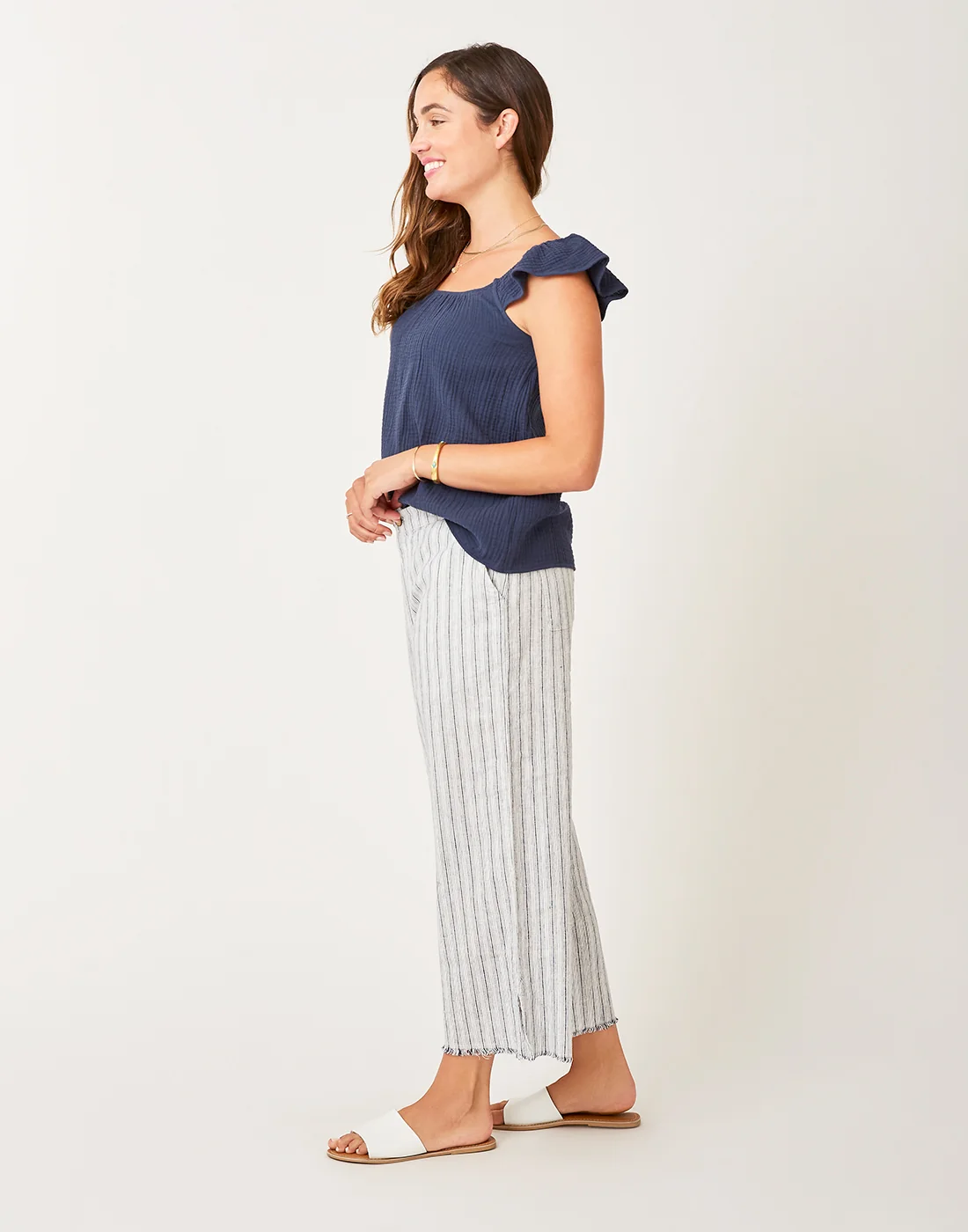 Corrine Top: Navy - FINAL SALE - Image 2