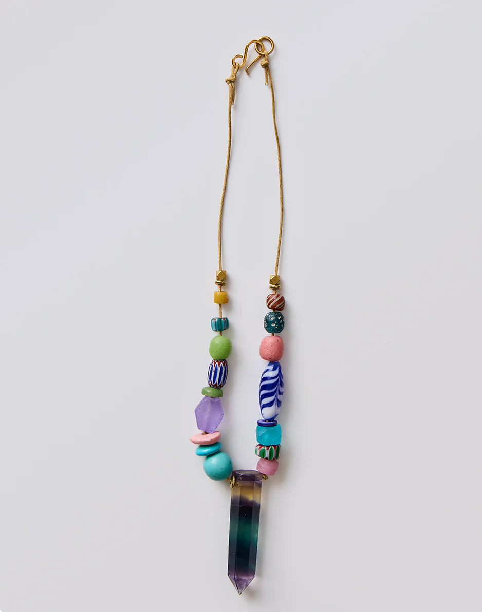 Crystal Necklace: Natural