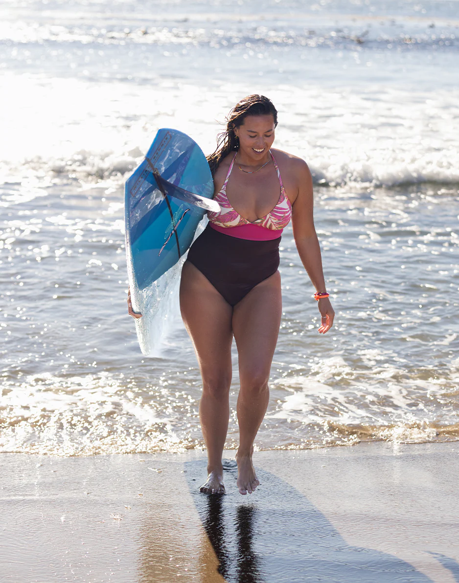 Dahlia One Piece: Pink Oasis w. Nirvana - FINAL SALE