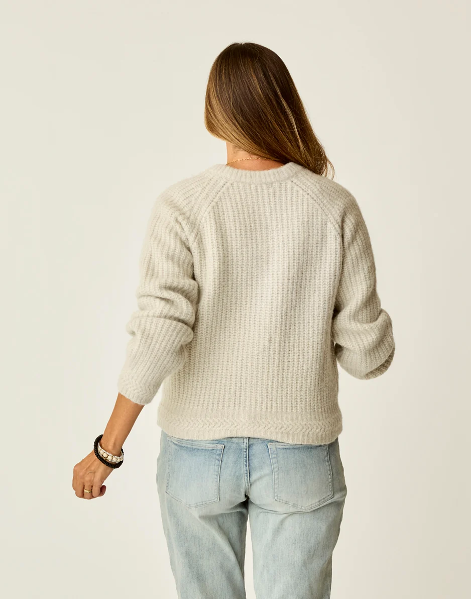 Daphne Wool Cardigan: Morning Mist - Image 4