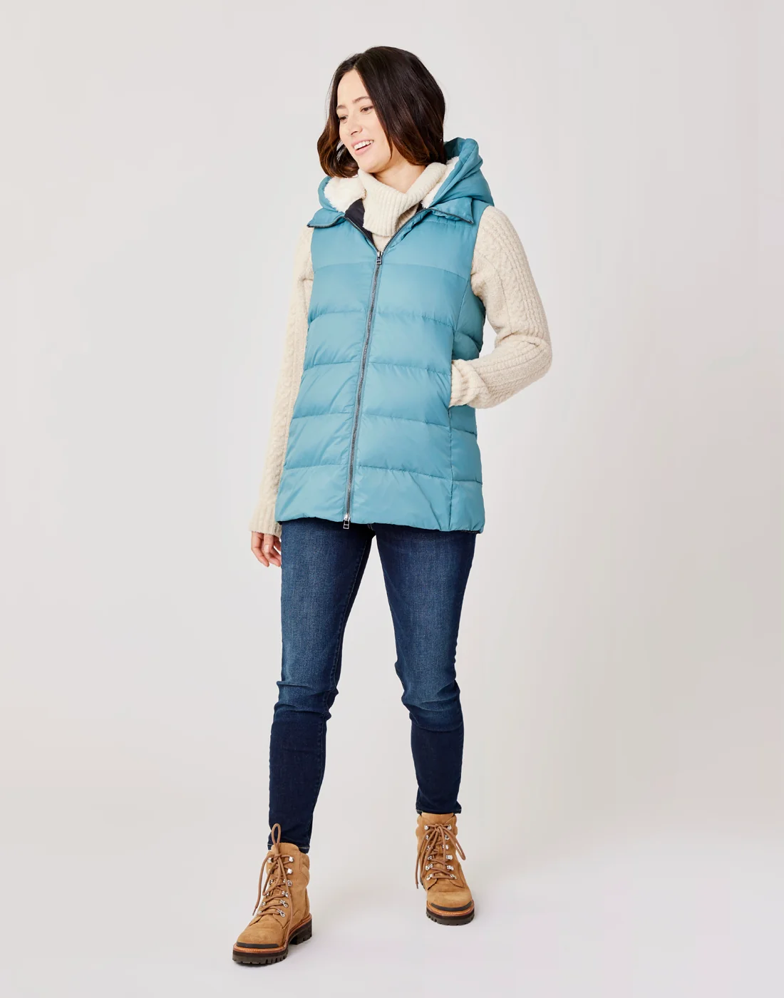 Davos Down Vest: Hydro - FINAL SALE - Image 2
