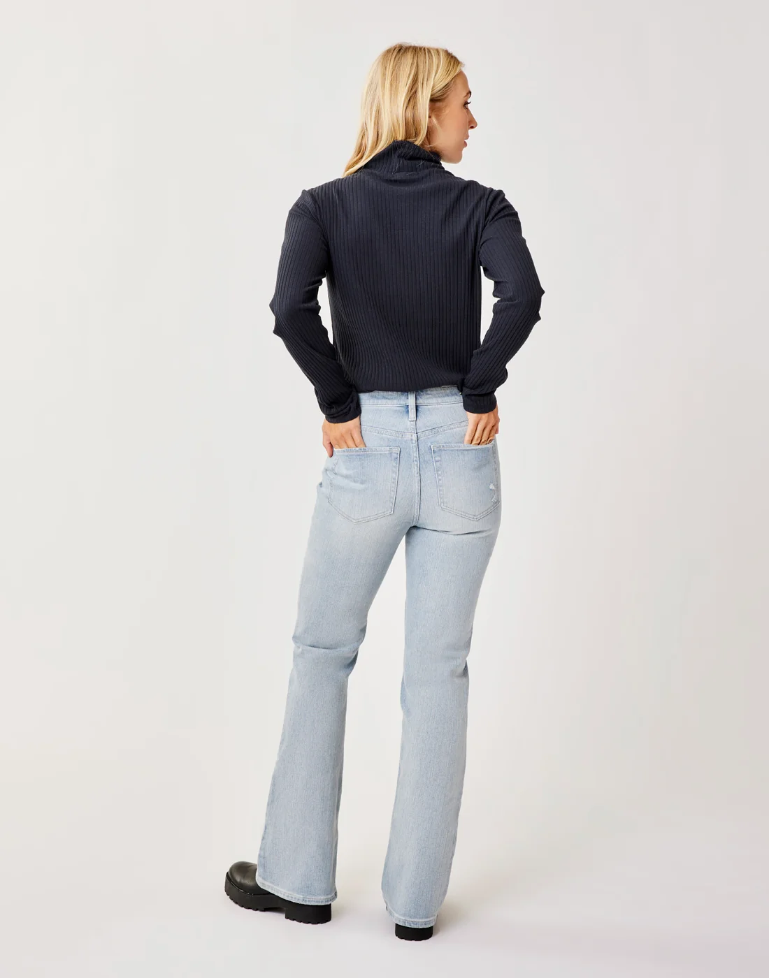 Denise Turtleneck: Black - Image 4