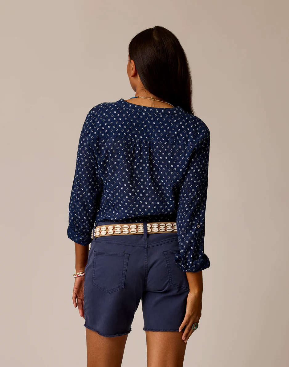 Dylan Gauze Shirt: Petite Bloom - Image 2