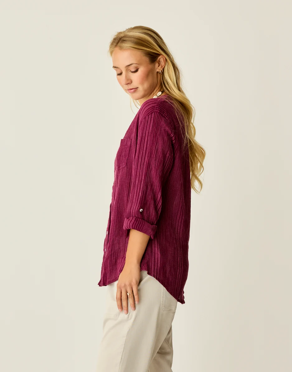 Dylan Gauze Tunic: Nirvana Stitch - Image 3