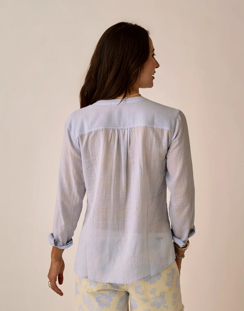 Dylan Textured Shirt: Arctic - Image 4