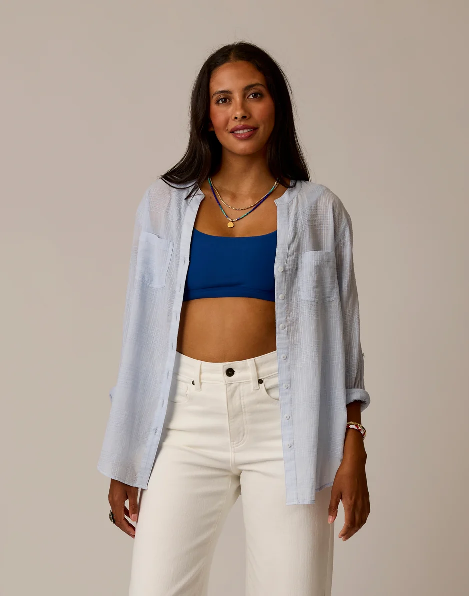 Dylan Textured Tunic: Arctic - Image 5
