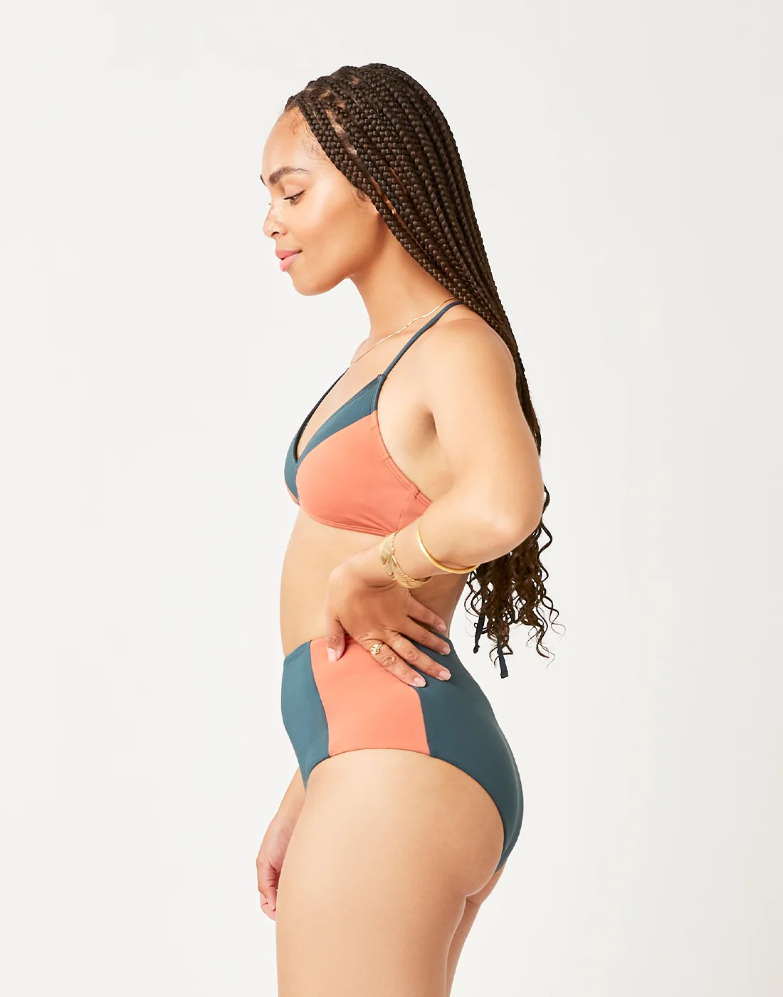 Erin Colorblock Bottom: Eden w. Clay - FINAL SALE - Image 2