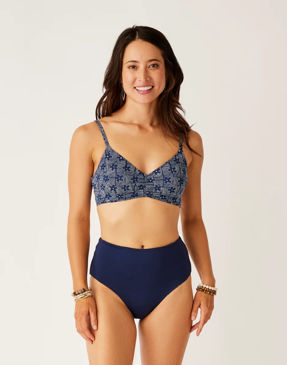 Erin Reversible Bottom: Daisy/Navy - FINAL SALE - Image 4