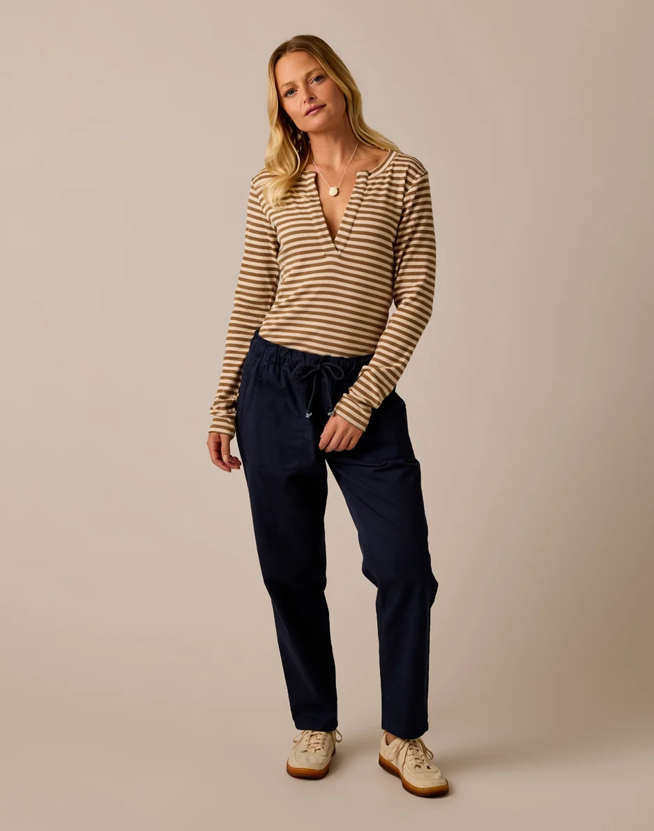Ever Henley: Walnut Stripe - Image 3