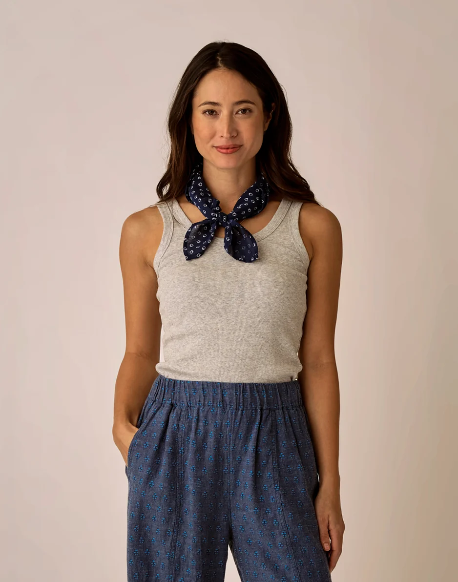 Ever Rib Tank: Heather Grey - Image 5
