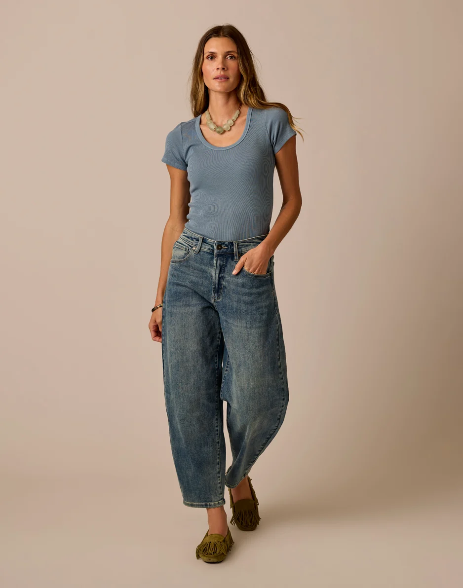 Ever Tee: Blue Mirage - Image 4